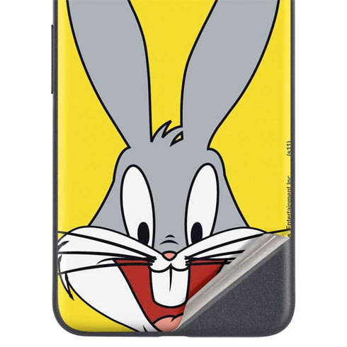 Looney Tunes Bugs Bunny Zoomed In Google Pixel 5a Skin